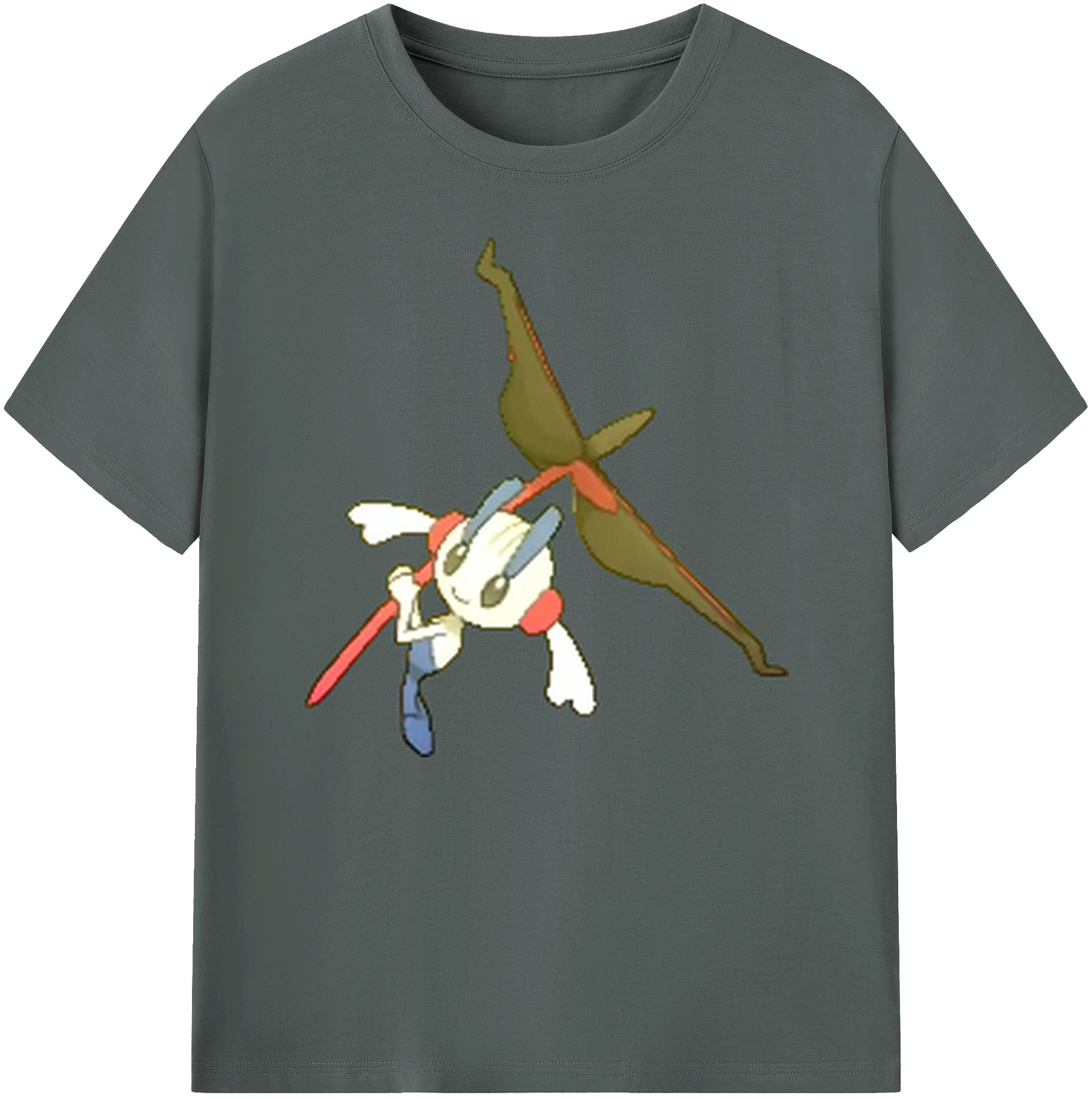 （画像用） ポケットモンスター Pokémon 綿100％ メンズ半袖Tシャツ｜肌触りやわらか＆通気性
